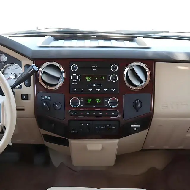 Alt view image 3 of 7 - 9.7 inch Touchscreen Car Stereo Fit for Ford F250 F350 2006-2014, Android 13 Double Din Car Radio with Carplay & Android Auto in-Dash Navigation BT Mirror Link WiFi Backup Camera 2+32G