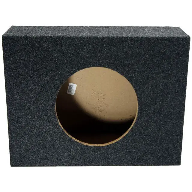 Alt view image 2 of 5 - Kicker Bundle Compatible with Universal Vehicle 43C104 Single 10" Loaded Sub Box Enclosure