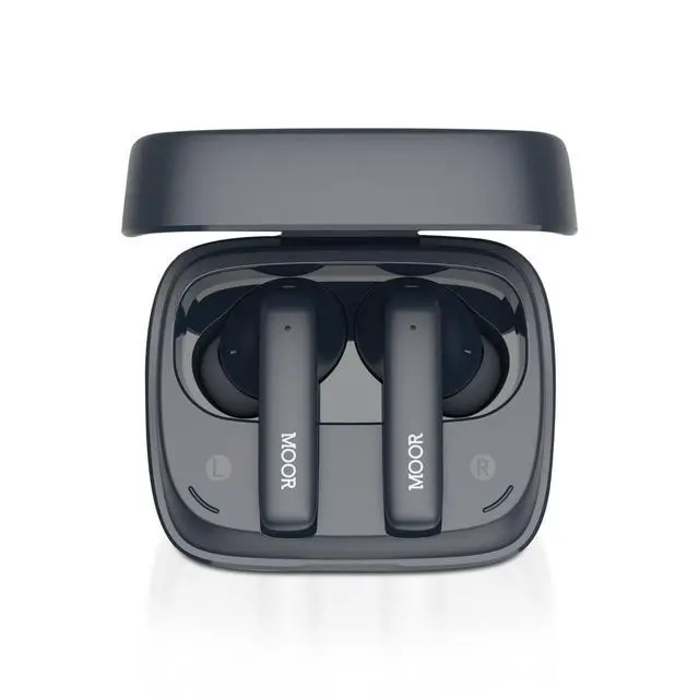 Alt view image 2 of 6 - Wireless Earbuds Bluetooth Headphones, Noise Cancelling Earbuds with Deep Bass, Hybrid ANC, Transparency mode, IPX5 Waterproof in Ear Built in Mic Headphones for Sport, Work (30H Playtime, Black)