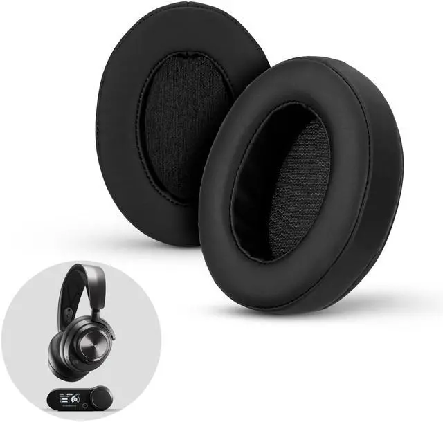 Main image of Thick Upgraded Earpads for Steelseries Arctis Nova Pro, Elite and Pro Omni Wireless Headphones - Memory Foam with PU Leather Material