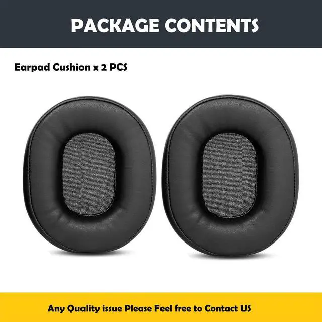 Alt view image 6 of 6 - Echelon 25xt Earpads Cushions Replacement Compatible with Telex Echelon 25xt Stratus 30xt 50d Pilot Headphones Earpads with Softer Protein Leather/Memory Foam