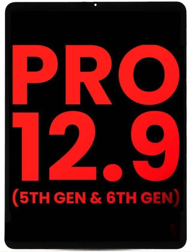 Main image of LCD Screen Replacement for iPad Pro 12.9 5TH Gen 6TH Gen 2021 2022 A2378 A2379 A2461 A2436 A2764 A2437 Display LCD Assembly Glass + Touch Digitizer