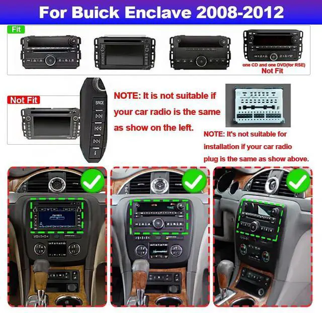 Alt view image 2 of 7 - Car Radio for Chevrolet Silverado1500 2500 3500 2007-2014,for Impala Acadia 2007-2012,10.1 Inch Touch Screen Stereo for Chevrolet Silverado with GPS WiFi SWC Wireless Apple CarPlay Android Auto-2+32G