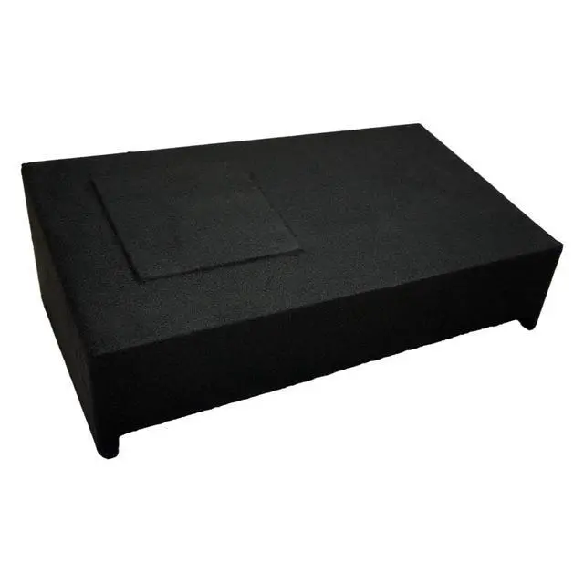 Alt view image 3 of 6 - W12S4 12" Subwoofer Sealed Sub Box Fits 2009-2014 F150 SuperCrew | Loaded bass enclosure, single 12 inch fit, 250W RMS handling, 4 Ohm impedance, truck bass upgrade