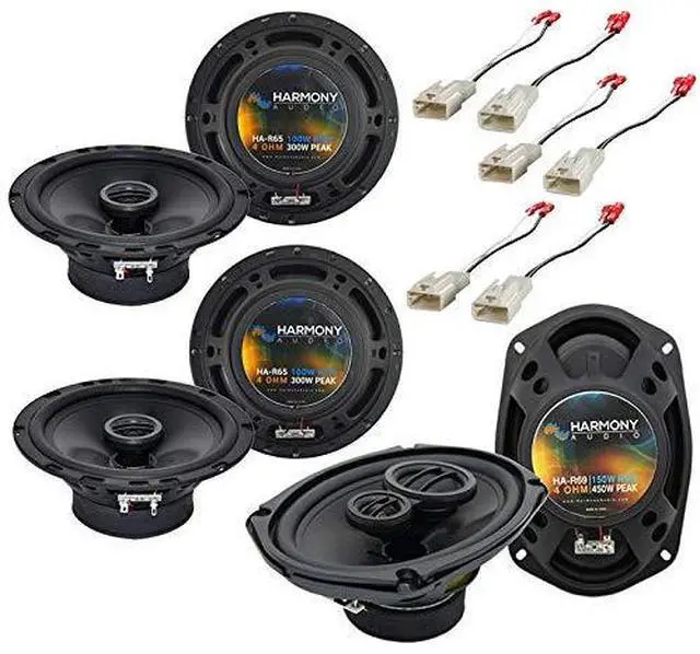 Main image of Fits Toyota Yaris 2007-2016 Replacement Speakers with Harness | R65 and R69 bundle kit, plug-in factory wiring, clearer fuller sound, quick easy upgrade, covers 2010 models