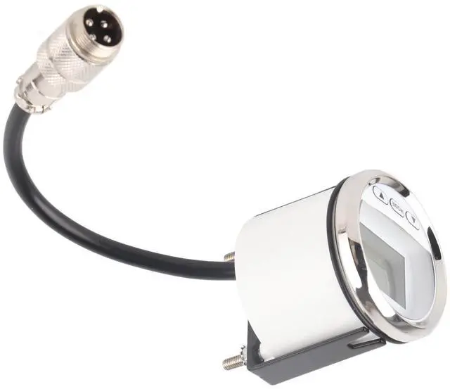 Alt view image 5 of 7 - Depth Finder Fish Finder, Stainless Steel Yacht Boat Digital Depth Sounder Transducer with White Backlight, IP67, for Marine Transportation