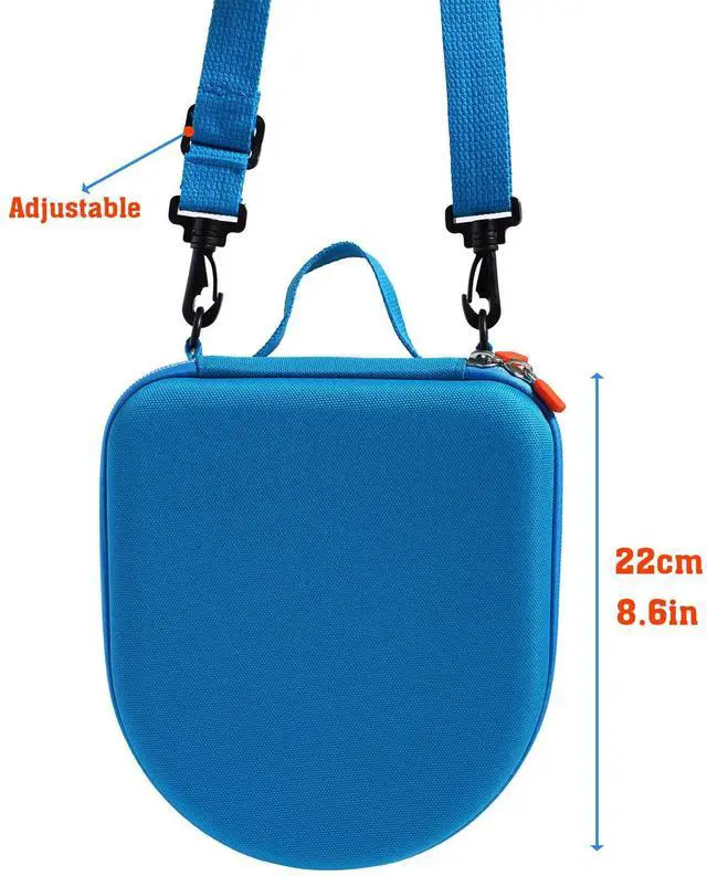 Alt view image 3 of 5 - Travel Case for Yoto Mini Player, Headphones, Yoto Card Holder with Adjustable Shoulder Strap for Kids