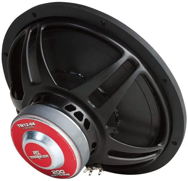 Alt view image 4 of 5 - TN12-04 12 Inch Single Voice Coil 400 Watt Car Audio Bass Subwoofer and Q Power 12 Inch Single Heavy Duty Vented Subwoofer Enclosure