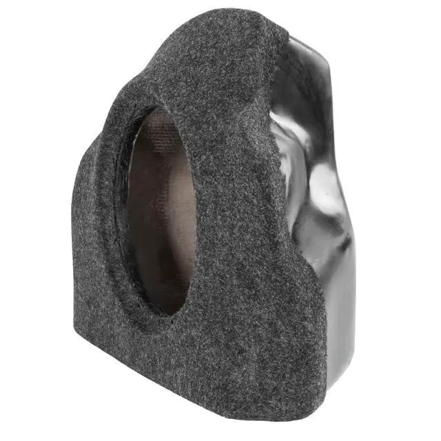 Alt view image 2 of 5 - Single 10" Empty Subwoofer Box for Dodge Charger 2015-2023 | Vehicle-Specific Fit Sealed Enclosure, Made of Fiberglass, Fits Passenger Side of the Trunk