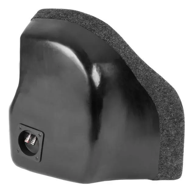 Alt view image 4 of 5 - Single 10" Empty Subwoofer Box for Dodge Charger 2015-2023 | Vehicle-Specific Fit Sealed Enclosure, Made of Fiberglass, Fits Passenger Side of the Trunk