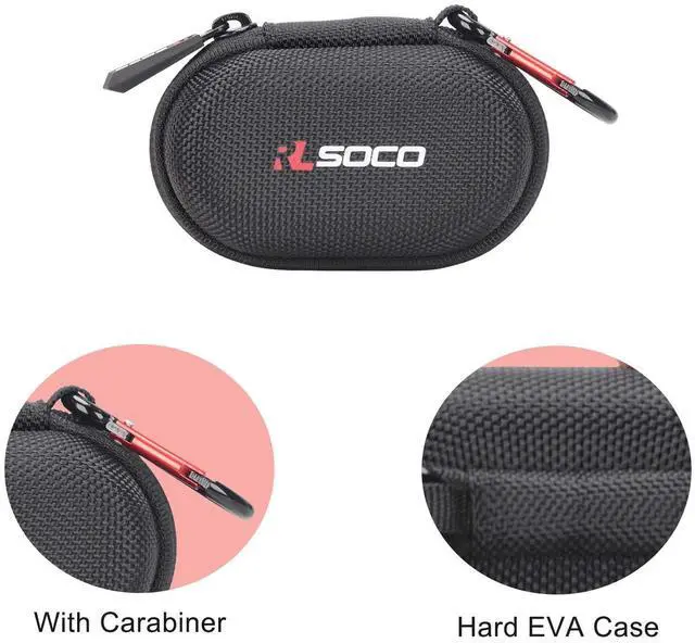 Alt view image 3 of 7 - Carrying Case for Sony WF-XB700 Truly Wireless Bluetooth Earbud Headphones (Case Only)