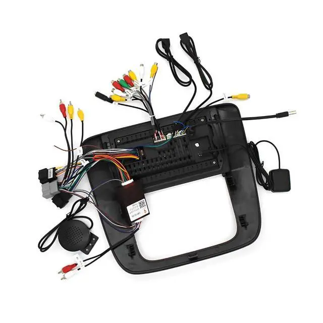 Alt view image 4 of 7 - Car Radio for Chevy Silverado Tahoe Suburban GMC Yukon Sierra 2007-2013 | 9" IPS Touch Screen Stereo with CarPlay/Android Auto Bluetooth WiFi FM/RDS SWC, 2+32G