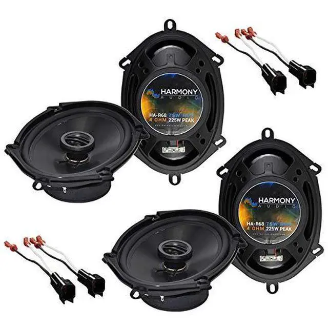 Main image of 5x7 6x8 Speakers with Harness Fits Ford Explorer 2006-2010 | Direct door replacement package pairs, plug and play wiring, no splicing needed, covers 2007 2008 2009, deep clear bass