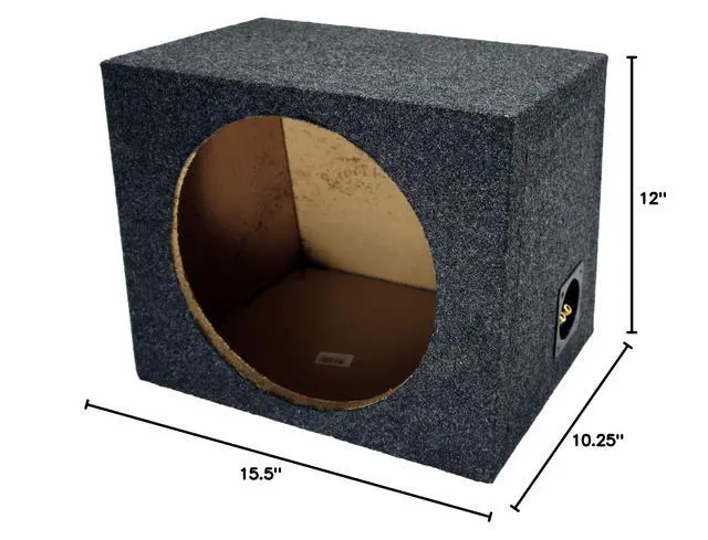 Alt view image 5 of 5 - Kicker Comp C12 12" Sub in Sealed Rear-Angle Box 150W RMS 4 Ohm SVC Loaded | Single wedge subwoofer enclosure with driver bundle, airtight design for clean bass, simple combo wiring, 12 inch size