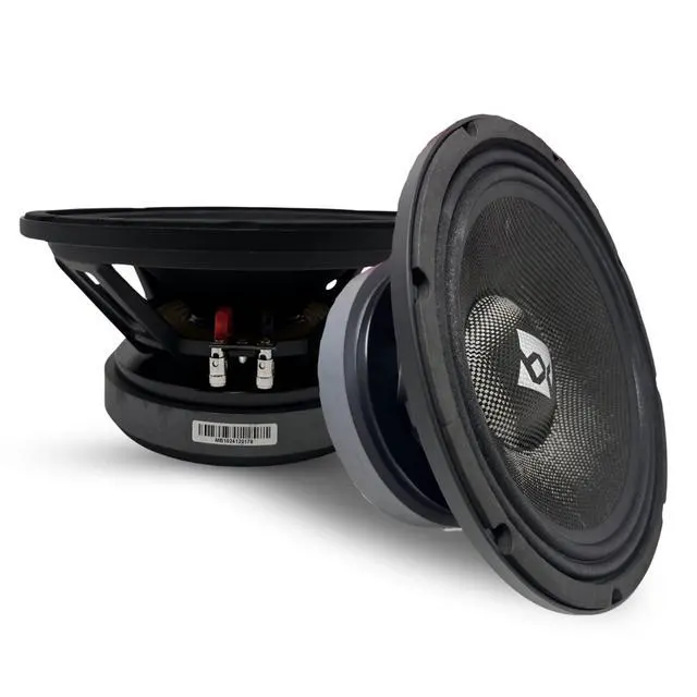 Alt view image 3 of 7 - 10-Inch Water-Resistant Midbass Car Speaker 600W RMS/1200W Max, Carbon Fiber Cone, 2.5 Voice Coil, Die-Cast Aluminum Basket, 8Ohm High-Sensitivity 95dB Midrange/Midbass Loudspeaker