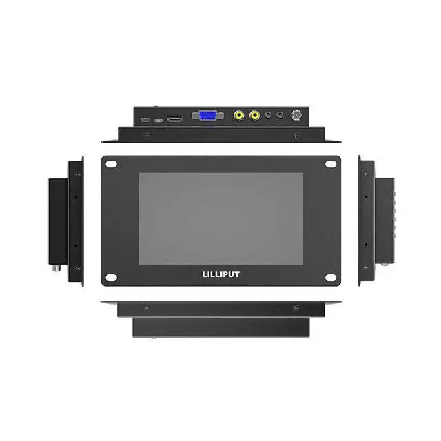 Alt view image 4 of 5 - 7 inch TK700-NP/C/T Rugged HDMI Touch Screen Monitor with High Brightness and Open Frame