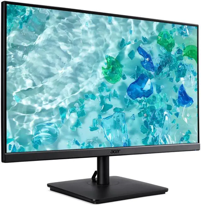 Alt view image 2 of 6 - 27" FHD IPS Monitor with 4ms Response Time | Anti Glare, VESA Mount (100mm), VGA, HDMI, & Dockztorm Hub, Black Color