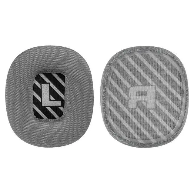 Alt view image 3 of 6 - Comfort Mesh Fabric Replacement Ear Pads for Astro Gaming A10 Gen 2 Headphones Ear Cushions, Repair Parts (Grey/Black)
