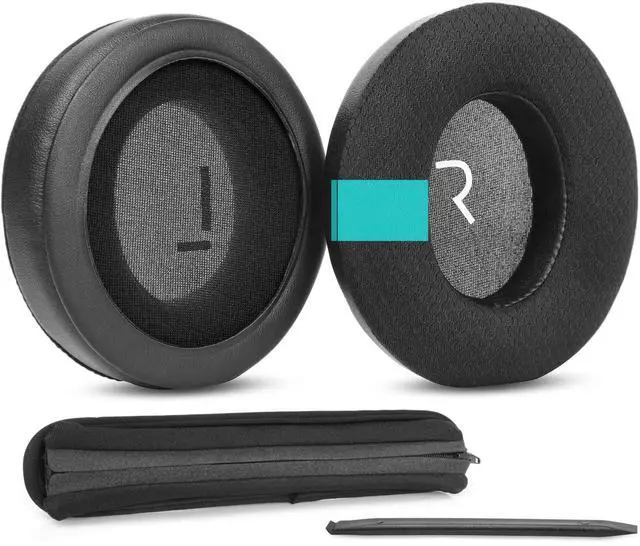 Main image of TT-BH085 Replacement Earpads for TaoTronics TT-BH090/BH060/BH055 | Cooling Gel Ear Cushions,with Mesh Fabric,Noise Isolation Foam Accessories- Black