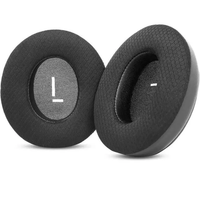 Alt view image 5 of 6 - TT-BH085 Replacement Earpads for TaoTronics TT-BH090/BH060/BH055 | Cooling Gel Ear Cushions,with Mesh Fabric,Noise Isolation Foam Accessories- Black