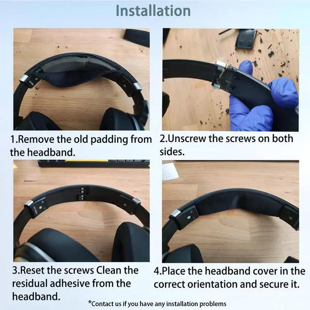 Alt view image 6 of 6 - HD598 Headset Earpads Compatible with Sennheiser HD599 HD598 HD598CS HD598SE HD595 HD569 HD559 HD560 S HD558 HD555 HD518 HD515 Game One PC360 PC373D Headset(Cooling Gel and Memory Foam Ear Cushions)
