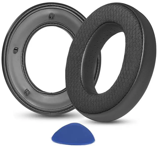 Main image of Earpads Replacement Ear Pads Compatible with Focal Clear/Clear MG/Utopia/Elegia/Elex/Stellia/Celestee Headphones Mesh Fabric Cushions High-Density Foam Black