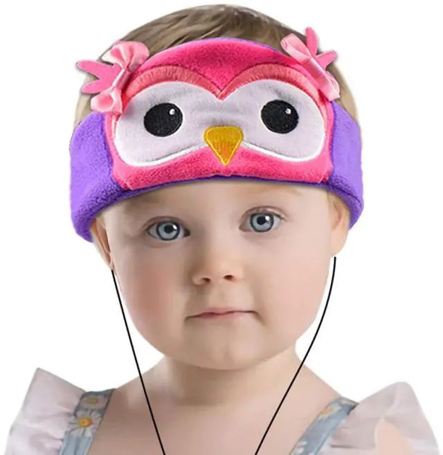 Main image of H1 Kids Headphones, 85dB Volume Limiting with Adjustable Speakers Soft Children Fleece Headband Toddler Headphones