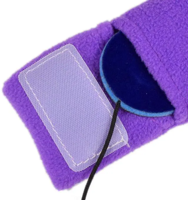 Alt view image 3 of 6 - H1 Kids Headphones, 85dB Volume Limiting with Adjustable Speakers Soft Children Fleece Headband Toddler Headphones