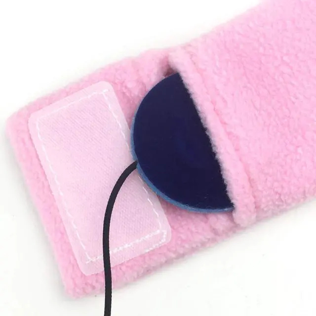 Alt view image 7 of 7 - H1 Kids Headphones, 85dB Volume Limiting with Adjustable Speakers Soft Children Fleece Headband Toddler Headphones