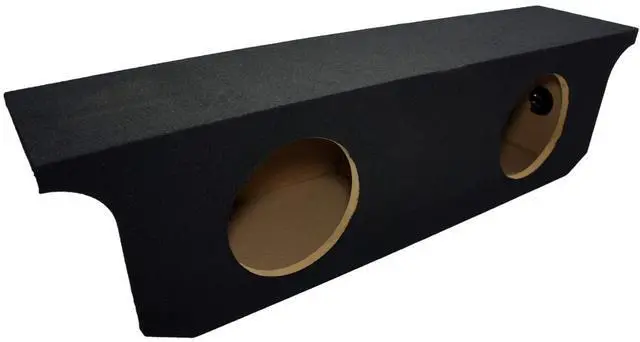 Main image of Dual 10" Loaded Sub Box 43C104 C10 Fits 2007-2018 Jeep Wrangler JK 4 Door | Comp Series subwoofer and enclosure combo, custom-built for Unlimited models, clean powerful bass upgrade, 10 inch size
