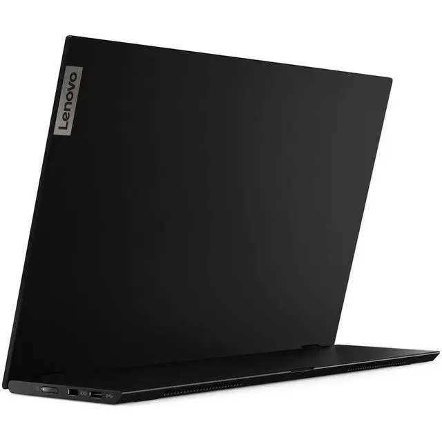 Alt view image 3 of 7 - ThinkVision M14 14 Inch, 1920 x 1080y, IPS, 2 USB Type-C Portable Travel Monitor Bundle with Black Marble Bluetooth Folding Wireless Keyboard, and Black Pebble M355 Bluetooth Wireless Mouse