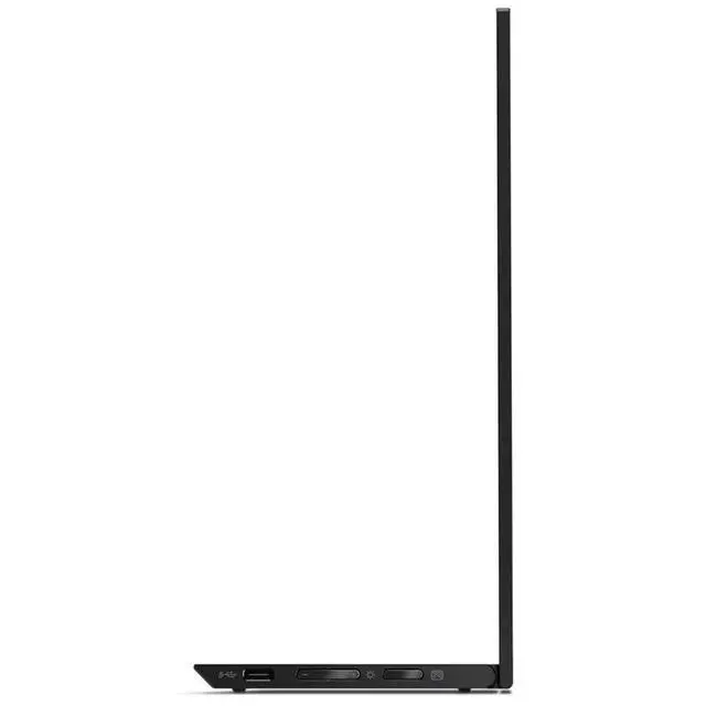 Alt view image 4 of 7 - ThinkVision M14 14 Inch, 1920 x 1080y, IPS, 2 USB Type-C Portable Travel Monitor Bundle with Black Marble Bluetooth Folding Wireless Keyboard, and Black Pebble M355 Bluetooth Wireless Mouse