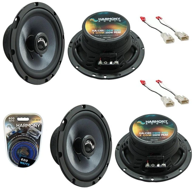 Main image of Fits Toyota Tundra 2003-2014 6.5" Speakers Amp and Amp Kit | Rhythm Series 6.5 inch sound system, 4-Channel 800 Watt amplifier power, complete install wiring, factory upgrade package