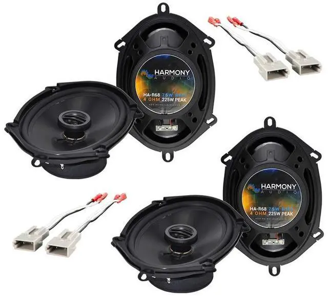 Main image of 5x7 6x8 Replacement Speakers Fits Ford Expedition 1997-1998 | Direct factory-size upgrade, warmer bass, clear detailed highs, easy DIY door install, quick stereo refresh