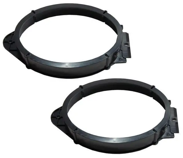 Alt view image 7 of 7 - Speaker and Amp Bundle Fits Silverado 1500 Crew Cab 2014-2018 | R69 6x9 with R65 6.5 inch pairs, HA-A400.4 4-channel power, Chevy factory upgrade kit for 2016 models, door replacement