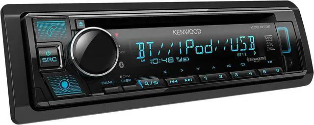 Alt view image 3 of 3 - KDC-BT35 CD Receiver, Bluetooth,Alexa Built-in, Front USB & AUX, Variable Illumination, SiriusXM Ready, Spotify, Pandora Link for iPhone or Android Phone | Plus SXV300V1 SiriusXM Tuner