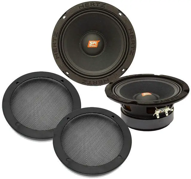Main image of pkg SV165.1 6.5" SPL Show 400W Component Midrange Speakers and Grills