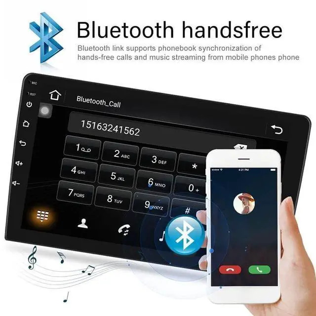 Alt view image 5 of 7 - Car Audio for Nissan Versa Sedan 2015-2019 w/Carplay Android Auto | 2GB+32GB 10inch Touchscreen Car Radio Multimedia Player Support GPS WiFi FM Radio SWC