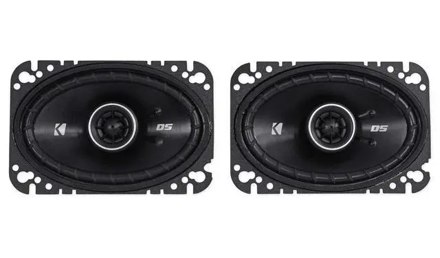 Alt view image 2 of 7 - 2 43DSC4604 DSC460 4x6 Car Speakers+2 43DSC6504 DSC650 6.5" Speakers