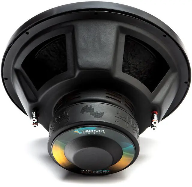 Alt view image 5 of 7 - 15 Inch Subwoofer Pair Dual 2 Ohm 1500W Alloy Cone HA-A152 | 2 matched drivers for bigger car builds, deep hard-hitting bass, high power handling, loud subs for walls and trunk setups