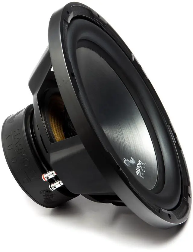 Alt view image 7 of 7 - 15 Inch Subwoofer Pair Dual 2 Ohm 1500W Alloy Cone HA-A152 | 2 matched drivers for bigger car builds, deep hard-hitting bass, high power handling, loud subs for walls and trunk setups