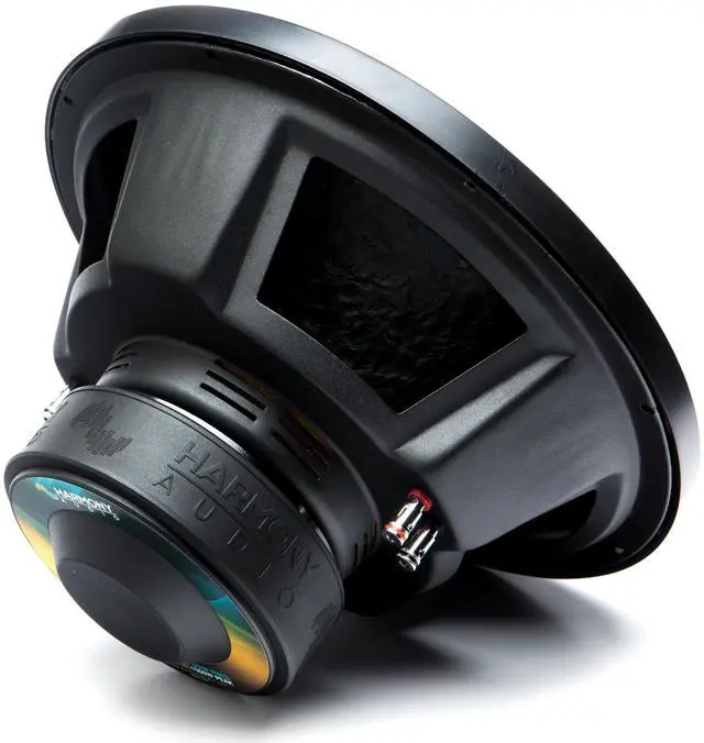 Alt view image 6 of 7 - 15 Inch Subwoofer Pair Dual 2 Ohm 1500W Alloy Cone HA-A152 | 2 matched drivers for bigger car builds, deep hard-hitting bass, high power handling, loud subs for walls and trunk setups