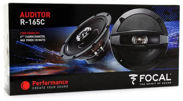 Alt view image 5 of 5 - R-165C 6.5" 120W RMS 2-Way Auditor Series Coaxial Speakers