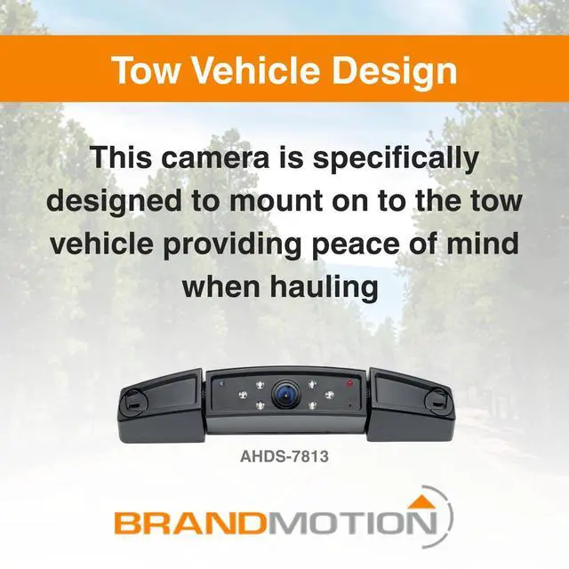 Alt view image 4 of 6 - AHDS-7813 HitchVUE Magnetic Wireless HD Camera | Enhanced Color Night Vision | Simple Installation | Slim Unobtrusive Design | Easy Mounting Options
