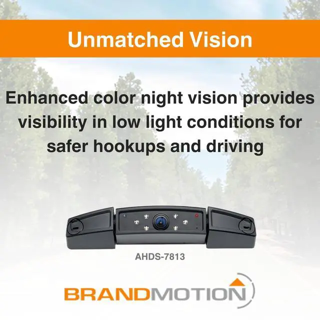 Alt view image 7 of 7 - AHDS-7813 HitchVUE Magnetic Wireless HD Camera | Enhanced Color Night Vision | Simple Installation | Slim Unobtrusive Design | Easy Mounting Options