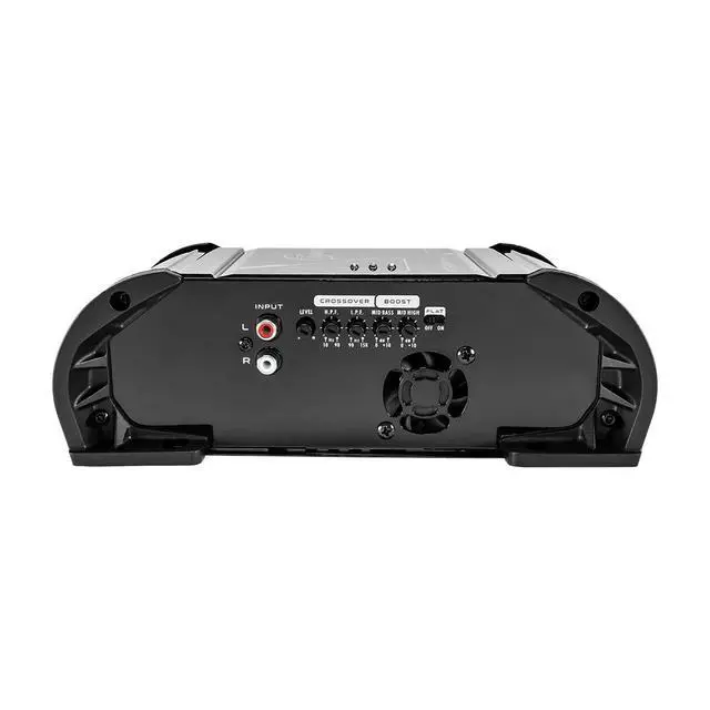 Alt view image 7 of 7 - 1 Channel TPT-1500 4 Ohm Compact Car Audio Amplifier - 1600 Watts at 4 - 12 Volts 1 Channel Full Range Small Sized Amp with Built-in Equalizer for Mids & Highs