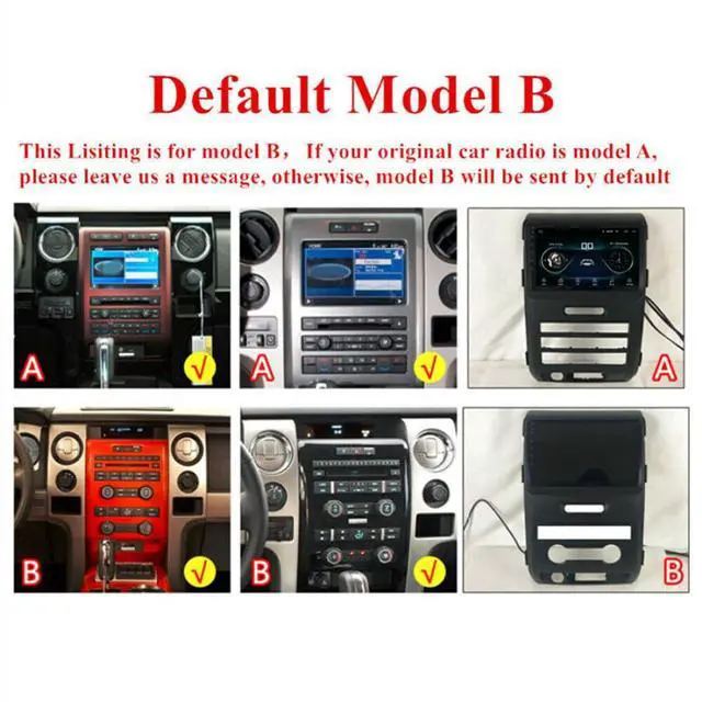 Alt view image 7 of 7 - Android 13 Car Stereo for Ford F-150 F150 2008 2009 2010-2014 | 2G+32G 9" Touch Screen Car Radio with Wireless Carplay Android Auto GPS WiFi