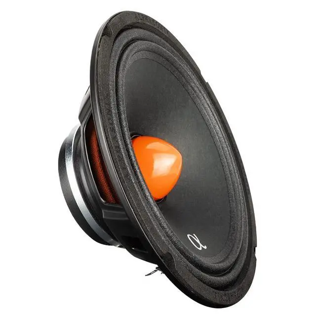 Alt view image 2 of 6 - 1 Pair of VNM658 VENUM PRO Series 6.5" 1200 Watts Max 300 Watts RMS Shallow Mount Mid-Range Speakers for Car Audio and Harley Davidson Motorcycles, 8-Ohm, Stamped Basket, Neodymium Magnet
