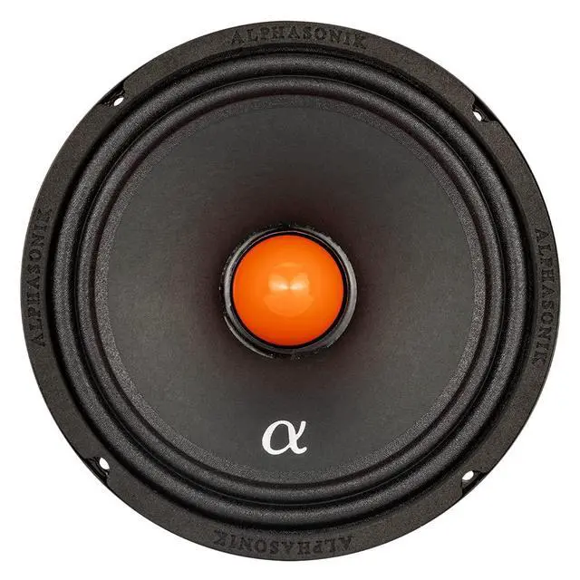 Alt view image 3 of 6 - 1 Pair of VNM658 VENUM PRO Series 6.5" 1200 Watts Max 300 Watts RMS Shallow Mount Mid-Range Speakers for Car Audio and Harley Davidson Motorcycles, 8-Ohm, Stamped Basket, Neodymium Magnet