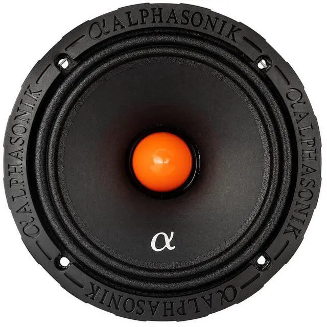Alt view image 6 of 7 - 1 Pair of VCA658 VENUM PRO Series 6.5" 1400 Watts Max 350 Watts RMS Mid-Range Car Audio Speaker 8-Ohm Proprietary Grille, Cast Basket, Cloth Surround, Non Pressed Paper Cone, Ferrite Magnet